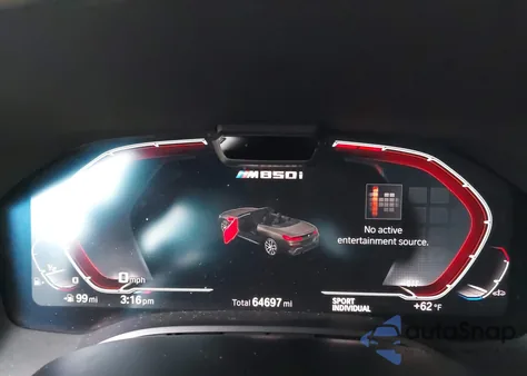 2019 BMW M850I xDrive from USA, damaged, VIN WBAFY4C54KBX39751